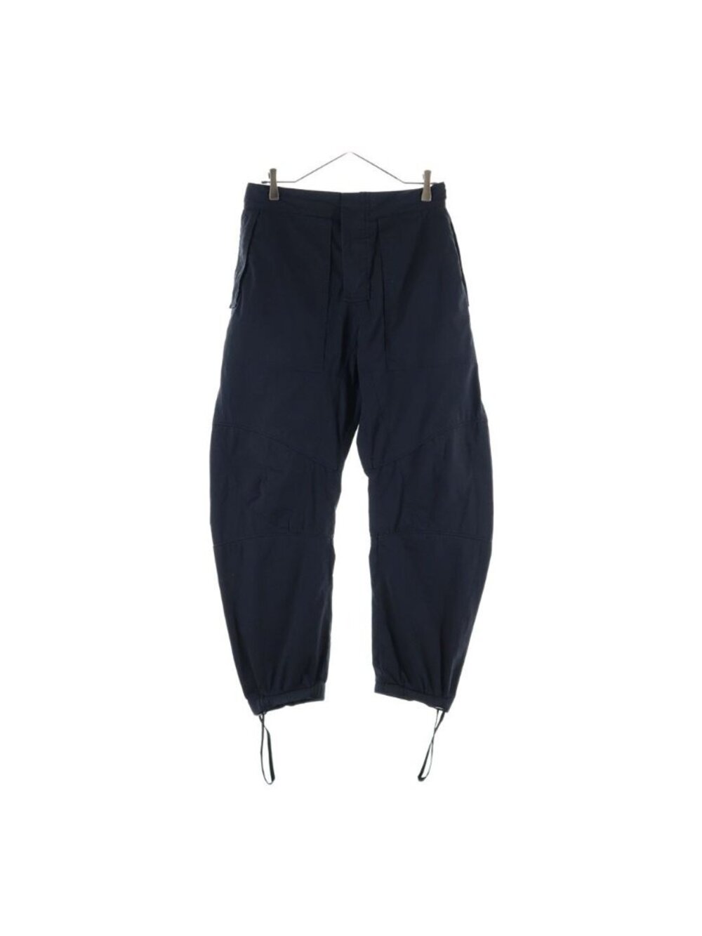 Bottega Veneta Zip Pocket Hem Drawcord Pants Black